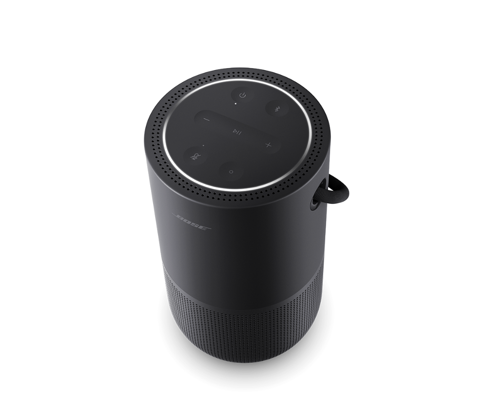 Bose Portable Smart SpeakerAudio & VideoThe Portable Smart Speaker is a wireless home speaker and a portable Bluetooth speaker in one. Around the house, you can move it from room to room—and when you leave your home, you can take it with you. Anywhere wit